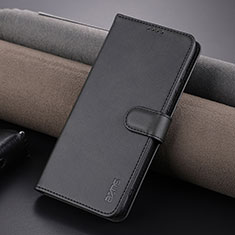 Custodia Portafoglio In Pelle Cover con Supporto YZ5 per Huawei P60 Nero