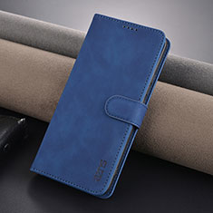 Custodia Portafoglio In Pelle Cover con Supporto YZ5 per Xiaomi Redmi Note 13 Pro 5G Blu