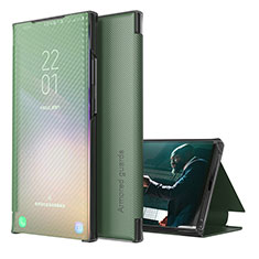 Custodia Portafoglio In Pelle Cover con Supporto ZL1 per Samsung Galaxy A51 5G Verde