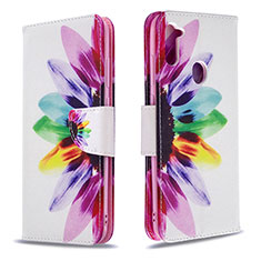 Custodia Portafoglio In Pelle Fantasia Modello Cover con Supporto B01F per Samsung Galaxy A11 Multicolore