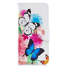 Custodia Portafoglio In Pelle Fantasia Modello Cover con Supporto B01F per Samsung Galaxy A70 Colorato