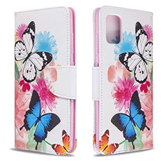 Custodia Portafoglio In Pelle Fantasia Modello Cover con Supporto B01F per Samsung Galaxy M40S Colorato