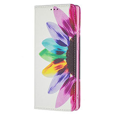 Custodia Portafoglio In Pelle Fantasia Modello Cover con Supporto B01F per Samsung Galaxy S23 Ultra 5G Colorato