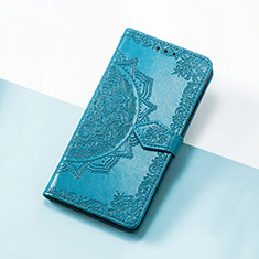 Custodia Portafoglio In Pelle Fantasia Modello Cover con Supporto S07D per Huawei Honor 90 5G Blu