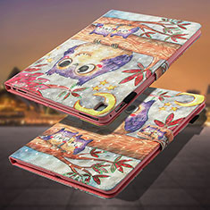 Custodia Portafoglio In Pelle Fantasia Modello Cover con Supporto Y01B per Apple iPad Pro 9.7 Marrone
