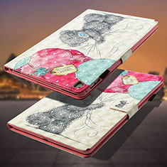 Custodia Portafoglio In Pelle Fantasia Modello Cover con Supporto Y01B per Apple iPad Pro 9.7 Multicolore
