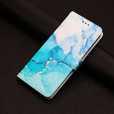 Custodia Portafoglio In Pelle Fantasia Modello Cover con Supporto Y01X per Xiaomi Mi 13 5G Blu