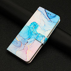 Custodia Portafoglio In Pelle Fantasia Modello Cover con Supporto Y01X per Xiaomi Mi 13 5G Cielo Blu