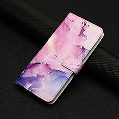 Custodia Portafoglio In Pelle Fantasia Modello Cover con Supporto Y01X per Xiaomi Mi 13 5G Viola