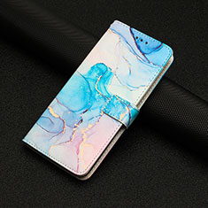 Custodia Portafoglio In Pelle Fantasia Modello Cover con Supporto Y01X per Xiaomi Poco F5 Pro 5G Cielo Blu