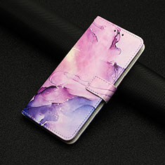 Custodia Portafoglio In Pelle Fantasia Modello Cover con Supporto Y01X per Xiaomi Poco F5 Pro 5G Viola