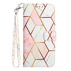 Custodia Portafoglio In Pelle Fantasia Modello Cover con Supporto Y05B per Samsung Galaxy S20 Lite 5G Bianco