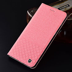 Custodia Portafoglio In stoffa con Supporto H12P per Samsung Galaxy S20 5G Rosa