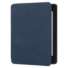 Custodia Portafoglio In stoffa con Supporto per Amazon Kindle Paperwhite 6 inch Blu