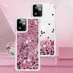 Custodia Silicone Cover Morbida Bling-Bling YB3 per Motorola Moto G Power 5G (2023) Lavanda