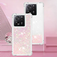 Custodia Silicone Cover Morbida Bling-Bling YB3 per Xiaomi Mi 13T 5G Rosa