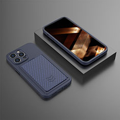 Custodia Silicone Cover Morbida KC1 per Apple iPhone 13 Pro Max Blu