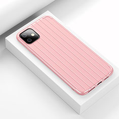 Custodia Silicone Cover Morbida Line C01 per Apple iPhone 11 Rosa