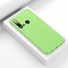 Custodia Silicone Cover Morbida Line C01 per Huawei Nova 5i Verde