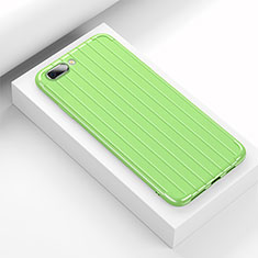 Custodia Silicone Cover Morbida Line C02 per Oppo R15X Verde