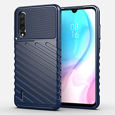 Custodia Silicone Cover Morbida Line C02 per Xiaomi Mi A3 Blu