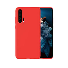 Custodia Silicone Cover Morbida Line C07 per Huawei Honor 20 Pro Rosso