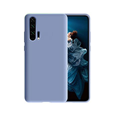 Custodia Silicone Cover Morbida Line C07 per Huawei Honor 20 Pro Viola