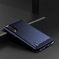 Custodia Silicone Cover Morbida Line C08 per Xiaomi Mi A3 Blu