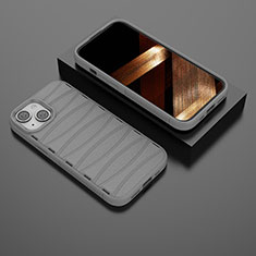 Custodia Silicone Cover Morbida Line KC1 per Apple iPhone 14 Plus Grigio