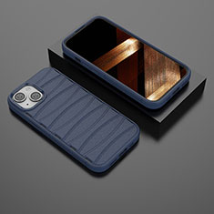 Custodia Silicone Cover Morbida Line KC1 per Apple iPhone 15 Plus Blu