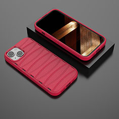 Custodia Silicone Cover Morbida Line KC1 per Apple iPhone 15 Plus Rosso