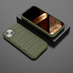 Custodia Silicone Cover Morbida Line KC1 per Apple iPhone 15 Plus Verde