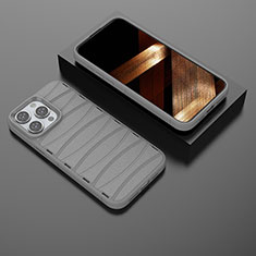 Custodia Silicone Cover Morbida Line KC2 per Apple iPhone 14 Pro Max Grigio