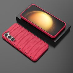 Custodia Silicone Cover Morbida Line KC2 per Samsung Galaxy S22 Plus 5G Rosso