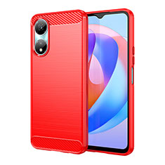 Custodia Silicone Cover Morbida Line MF1 per Huawei Honor X5 Plus Rosso