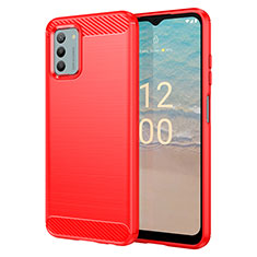 Custodia Silicone Cover Morbida Line MF1 per Nokia G22 Rosso
