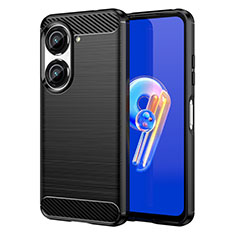 Custodia Silicone Cover Morbida Line per Asus Zenfone 9 Nero