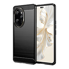 Custodia Silicone Cover Morbida Line per Huawei Honor 100 Pro 5G Nero