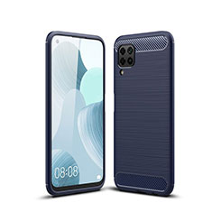 Custodia Silicone Cover Morbida Line per Huawei Nova 6 SE Blu