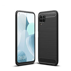 Custodia Silicone Cover Morbida Line per Huawei Nova 6 SE Nero