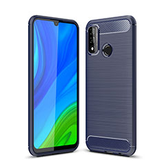 Custodia Silicone Cover Morbida Line per Huawei P Smart (2020) Blu