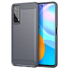 Custodia Silicone Cover Morbida Line per Huawei P Smart (2021) Grigio