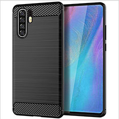 Custodia Silicone Cover Morbida Line per Huawei P30 Pro Nero