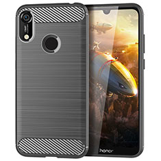 Custodia Silicone Cover Morbida Line per Huawei Y6 Prime (2019) Grigio