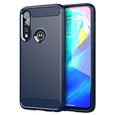 Custodia Silicone Cover Morbida Line per Motorola Moto G Power Blu