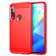 Custodia Silicone Cover Morbida Line per Motorola Moto G Power Rosso