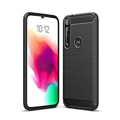 Custodia Silicone Cover Morbida Line per Motorola Moto G8 Plus Nero