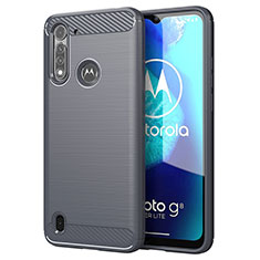Custodia Silicone Cover Morbida Line per Motorola Moto G8 Power Lite Grigio