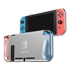 Custodia Silicone Cover Morbida Line per Nintendo Switch Grigio