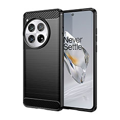 Custodia Silicone Cover Morbida Line per OnePlus Ace 3 5G Nero